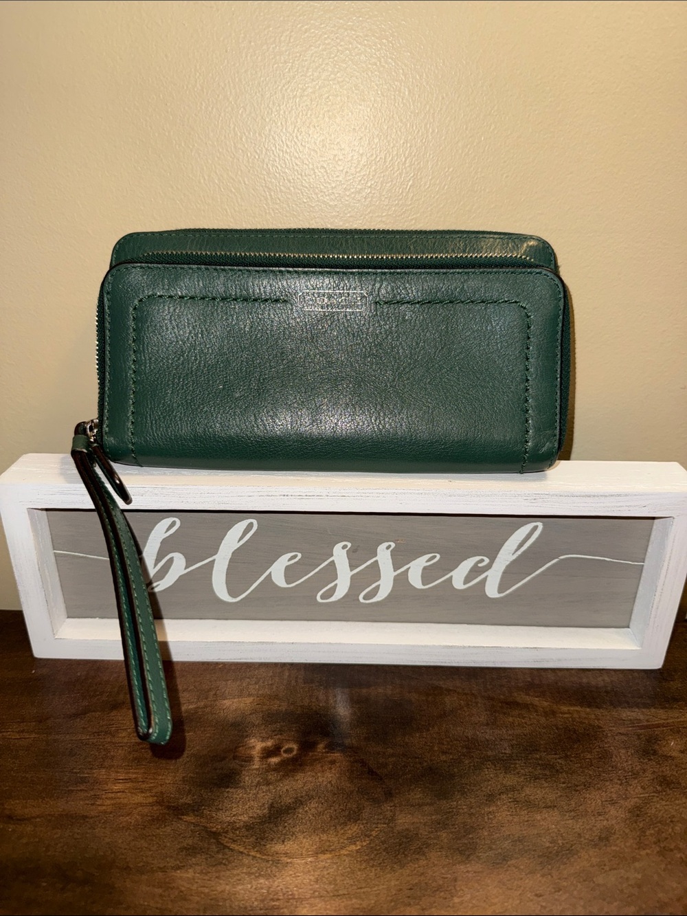 Coach Double Zip Wallet